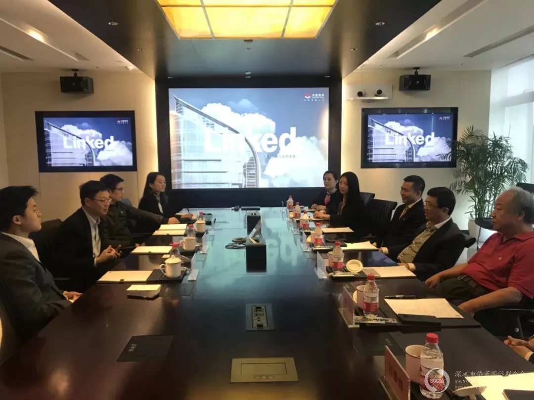 市委统战部副部长、市侨办副主任刘昕率队调研侨商企业卓越集团、铁塔集团